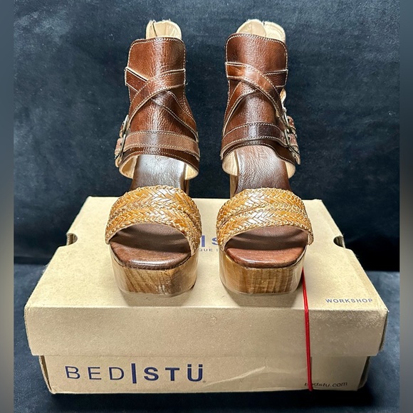 EUC Bed Stu Humes dark brown sz 8 - Picture 3 of 15